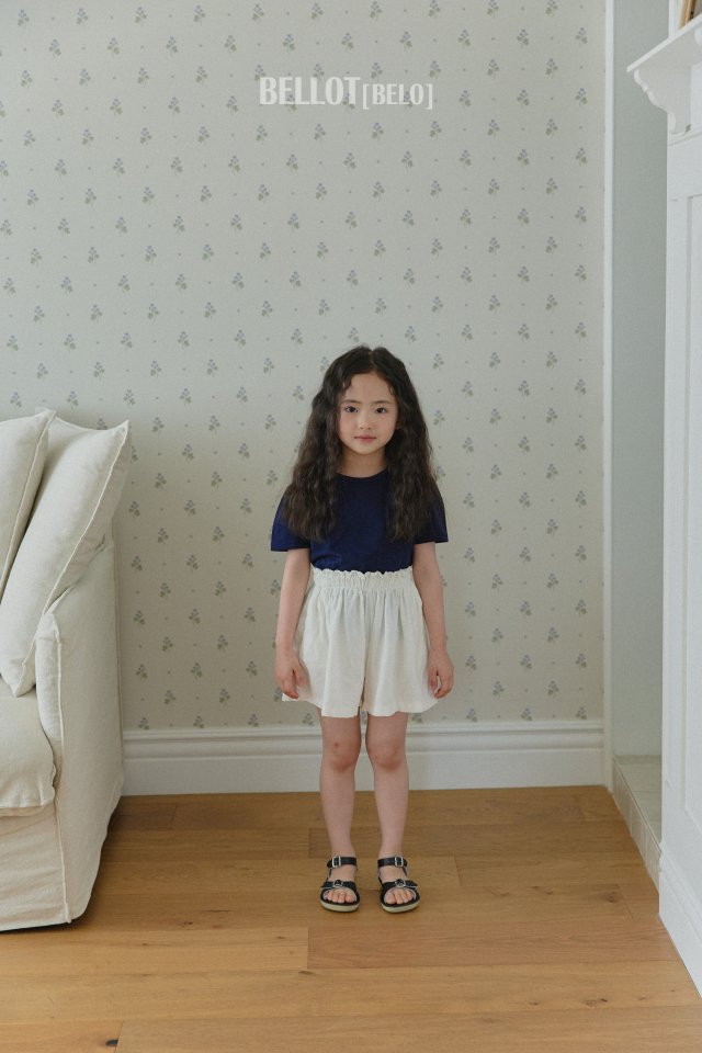 Bellot - Korean Children Fashion - #designkidswear - Linen Skirt Shorts - 4