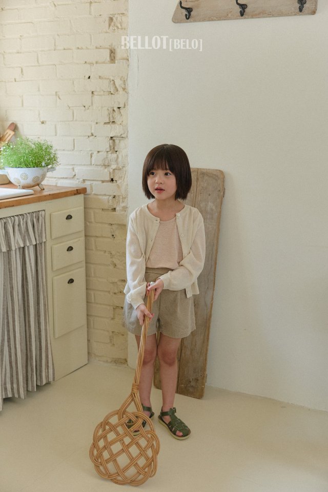 Bellot - Korean Children Fashion - #fashionkids - Linen U-Neck Sleeveless - 6