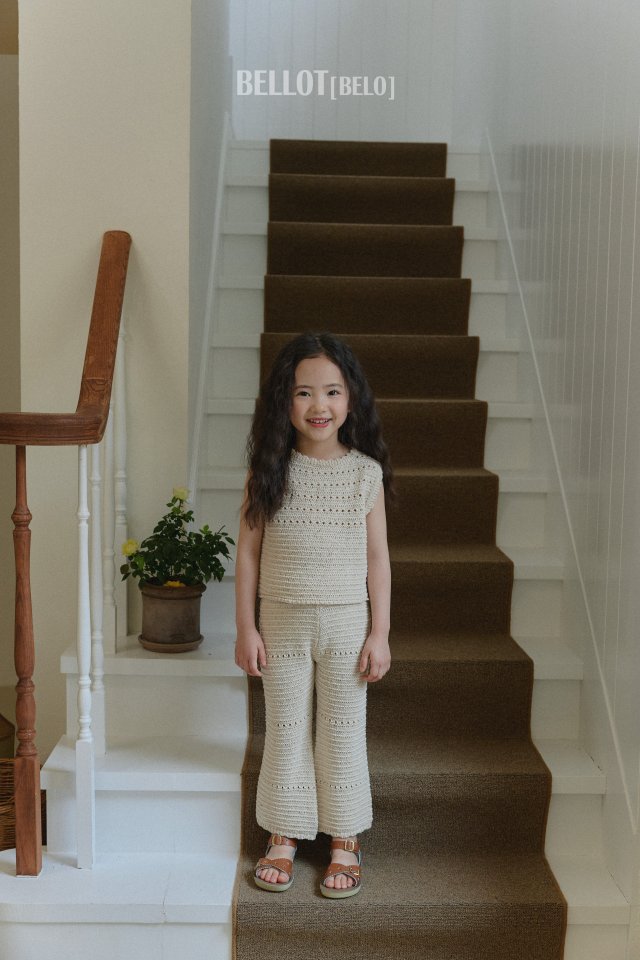 Bellot - Korean Children Fashion - #kidsshorts - Daisy Sleeveless - 2