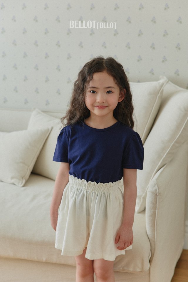 Bellot - Korean Children Fashion - #kidsshorts - Linen Skirt Shorts - 6