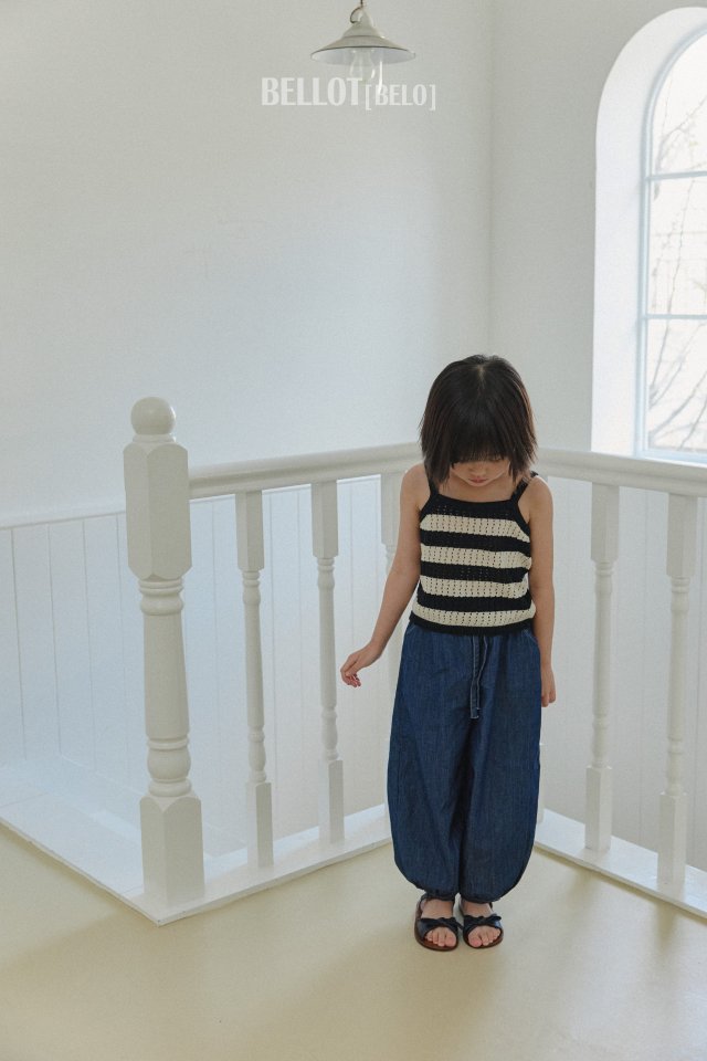 Bellot - Korean Children Fashion - #kidsshorts - Button Sleeveless - 3