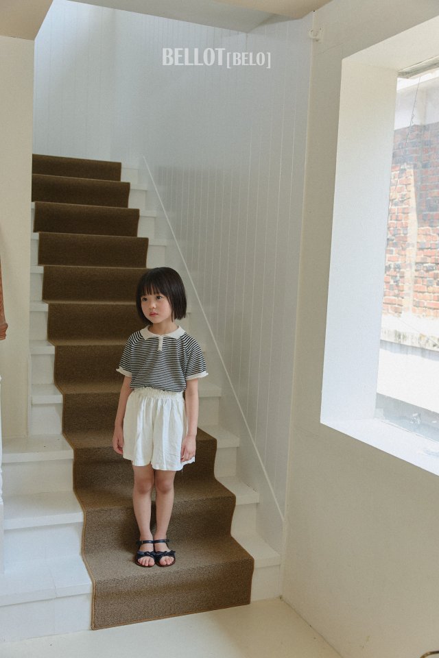 Bellot - Korean Children Fashion - #littlefashionista - Linen Skirt Shorts - 10