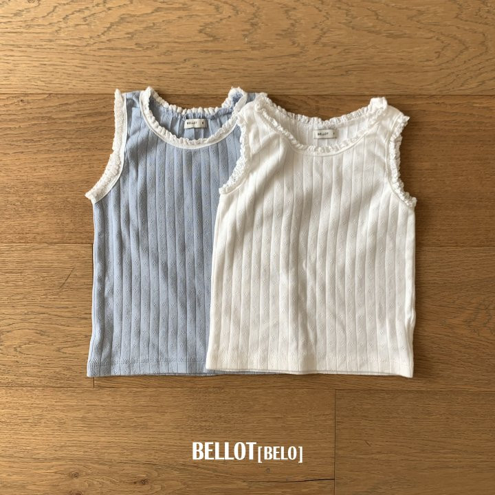 Bellot - Korean Children Fashion - #magicofchildhood - Molly Lace Sleeveless
