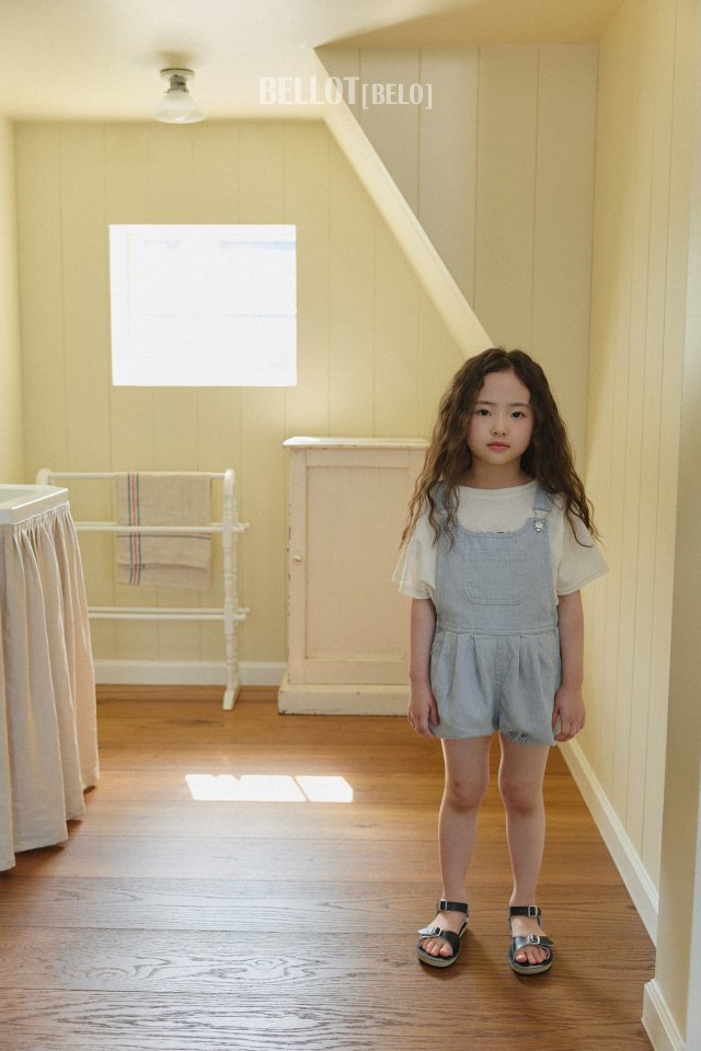Bellot - Korean Children Fashion - #minifashionista - Cotton Pigment Overalls - 5