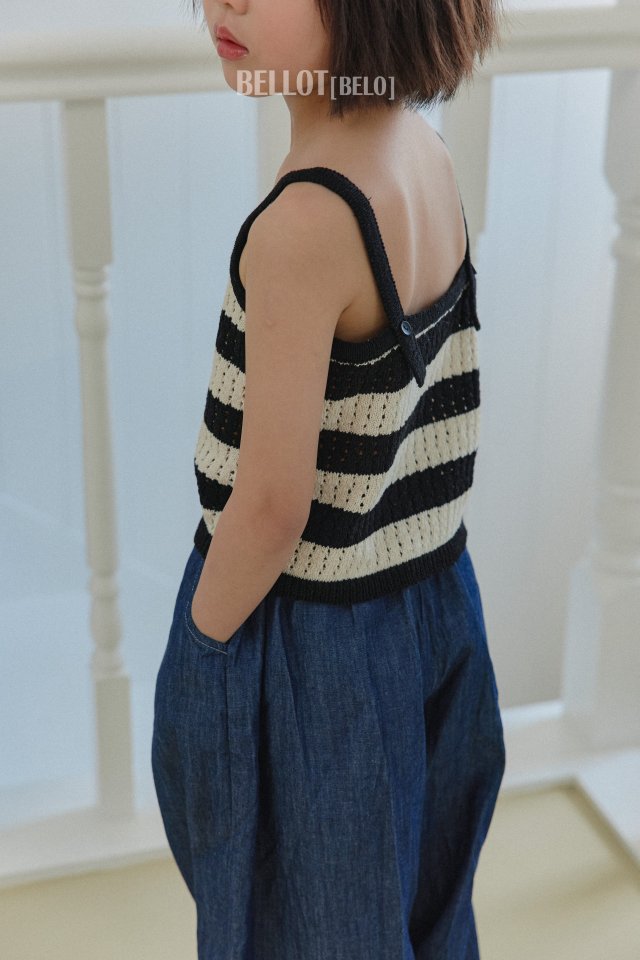 Bellot - Korean Children Fashion - #minifashionista - Button Sleeveless - 9