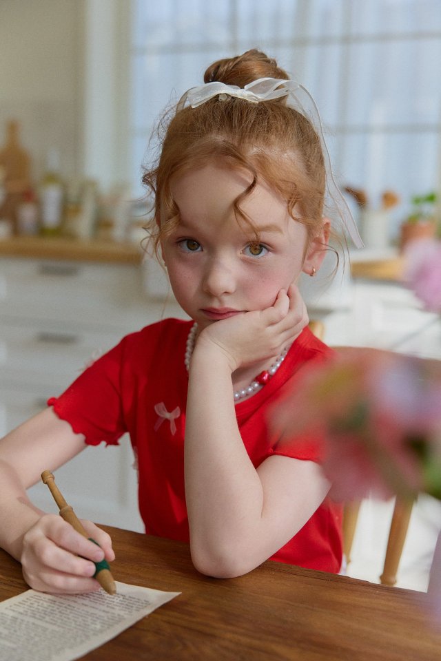 Berry Berry - Korean Children Fashion - #Kfashion4kids - Ribbon Tee - 8