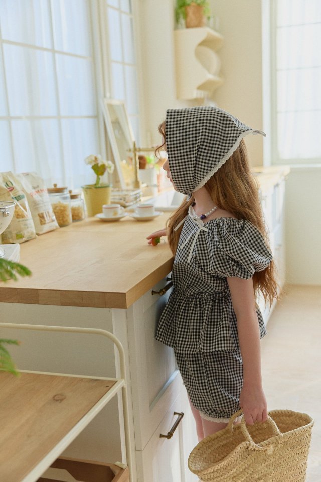 Berry Berry - Korean Children Fashion - #kidzfashiontrend - Maman Check Set - 4