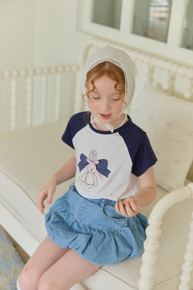 Berry Berry - Korean Children Fashion - #childofig - Rabbit Raglan Tee - 8