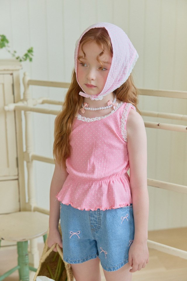 Berry Berry - Korean Children Fashion - #childofig - Mini Sleeveless Tee - 3