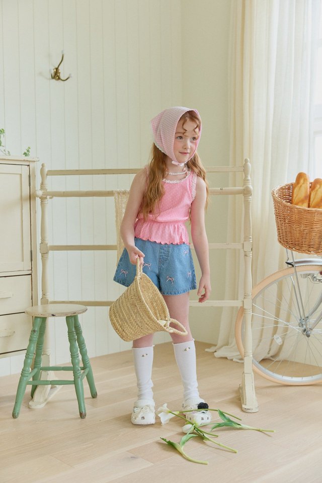 Berry Berry - Korean Children Fashion - #childofig - Mini Sleeveless Tee - 4