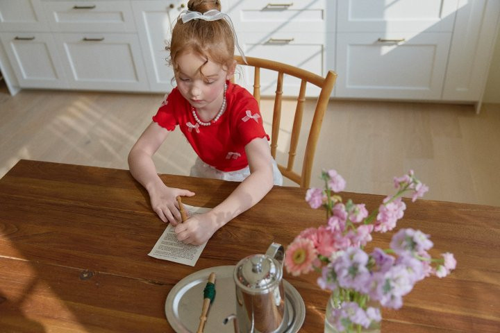 Berry Berry - Korean Children Fashion - #childrensboutique - Ribbon Tee