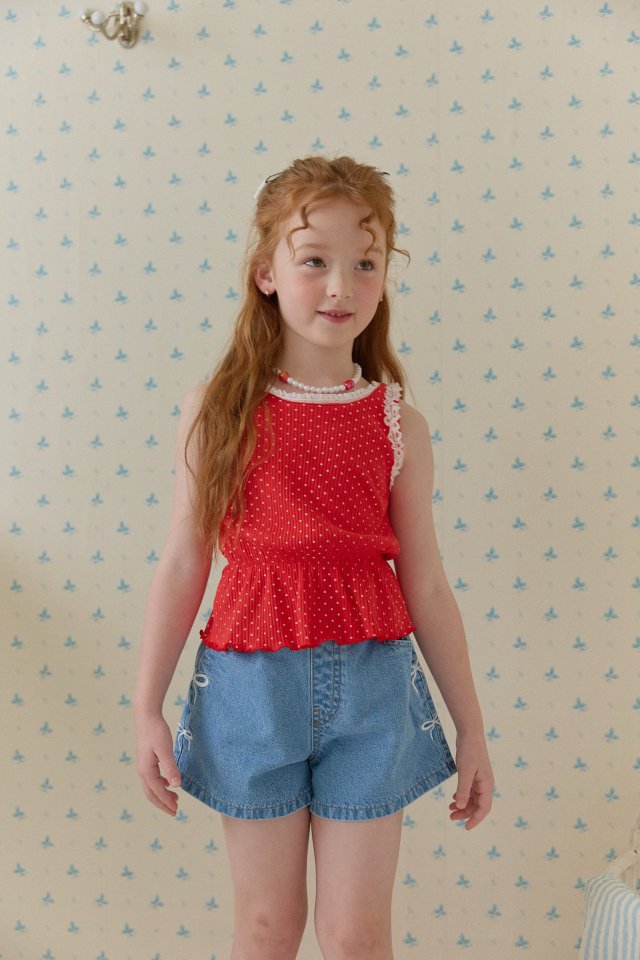 Berry Berry - Korean Children Fashion - #childrensboutique - Mini Sleeveless Tee - 5