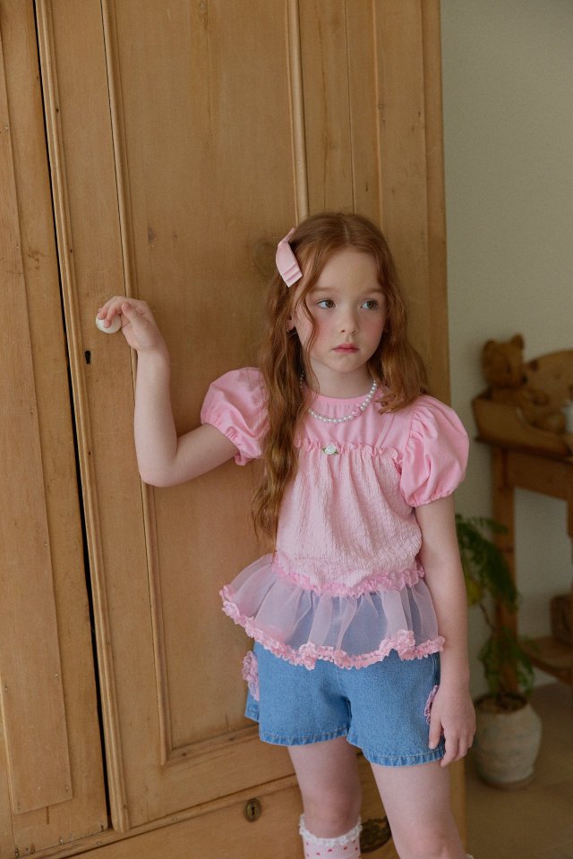 Berry Berry - Korean Children Fashion - #designkidswear - Cherry Blossoms Tee - 11