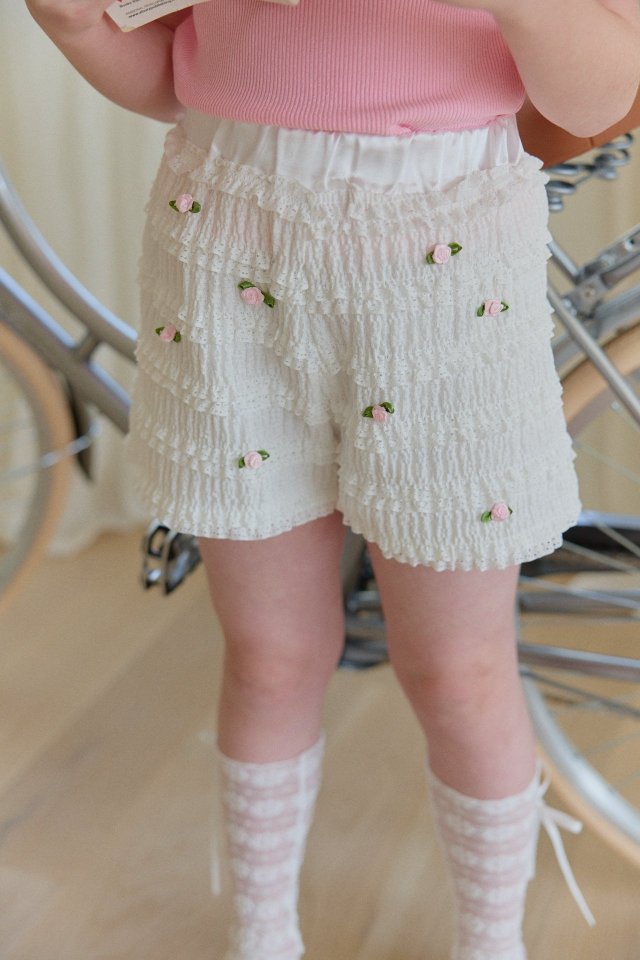Berry Berry - Korean Children Fashion - #designkidswear - Rose Blanc Pants - 5