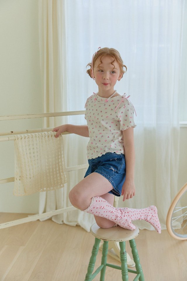 Berry Berry - Korean Children Fashion - #discoveringself - Rose Lovely Tee - 7