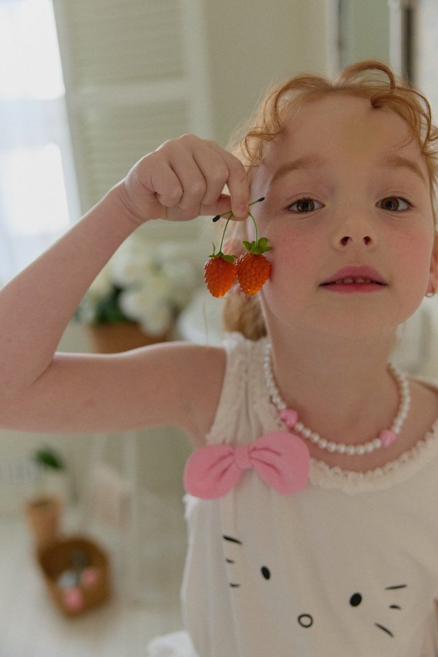 Berry Berry - Korean Children Fashion - #discoveringself - Ribbon Cat Tee - 9