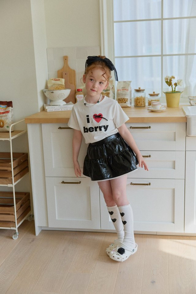 Berry Berry - Korean Children Fashion - #fashionkids - Alup Berry Tee