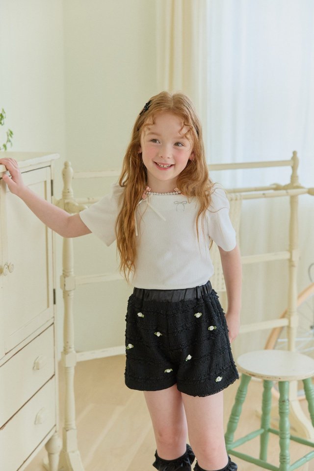 Berry Berry - Korean Children Fashion - #fashionkids - Rose Blanc Pants - 7