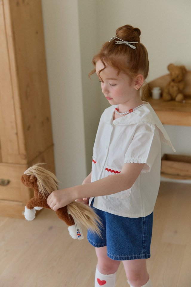 Berry Berry - Korean Children Fashion - #discoveringself - Dream Mountain Blouse - 4