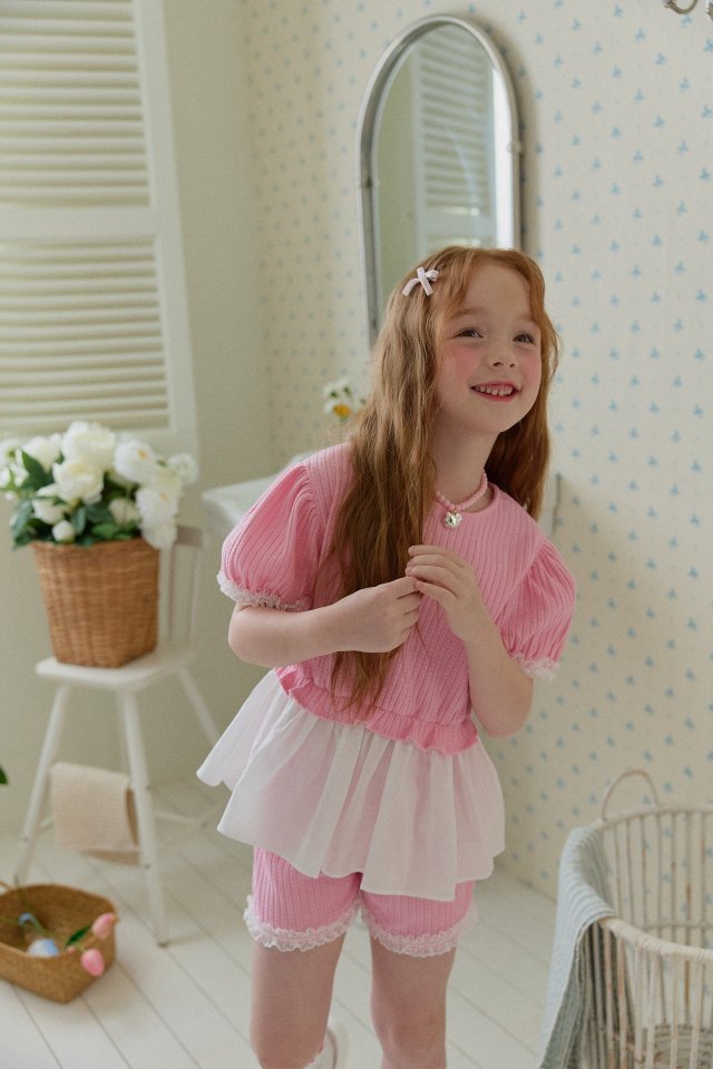 Berry Berry - Korean Children Fashion - #kidsshorts - Wave Set - 12