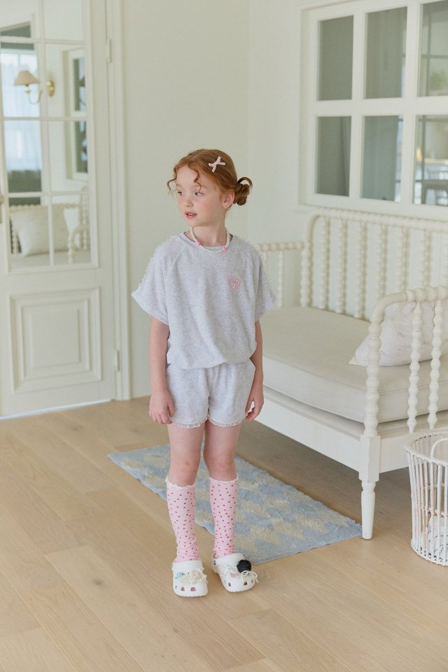 Berry Berry - Korean Children Fashion - #kidsshorts - Tam Tam Terry Set - 7