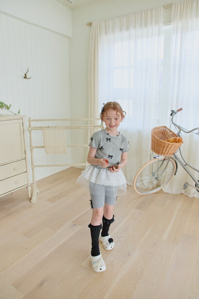 Berry Berry - Korean Children Fashion - #kidsstore - Ribbon Tee - 6