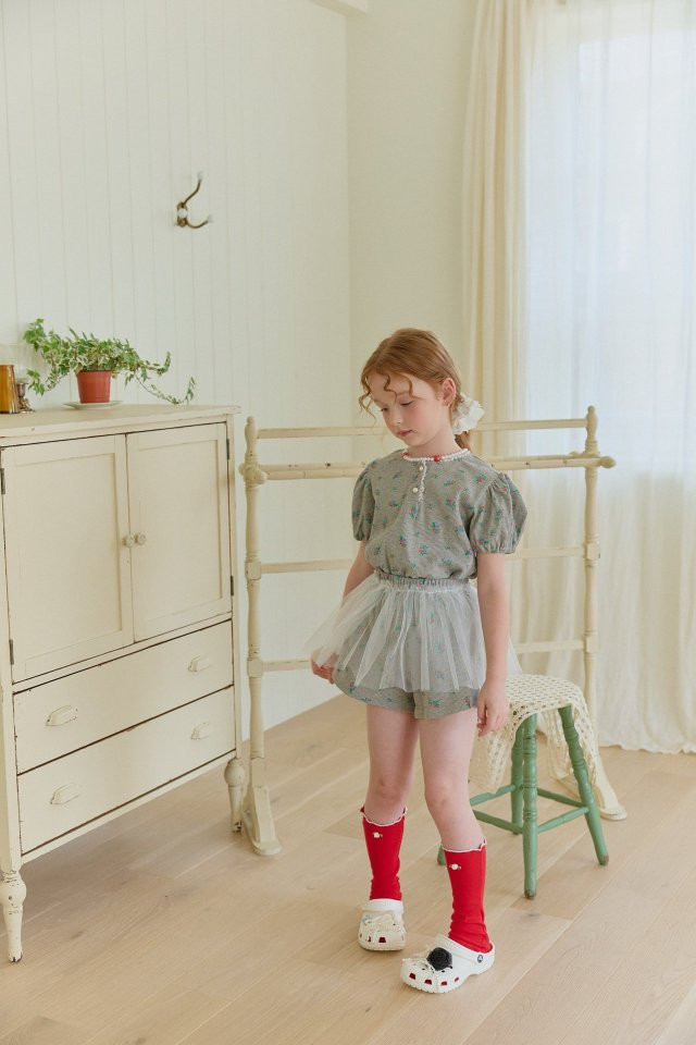 Berry Berry - Korean Children Fashion - #kidsstore - Rose Socks - 5