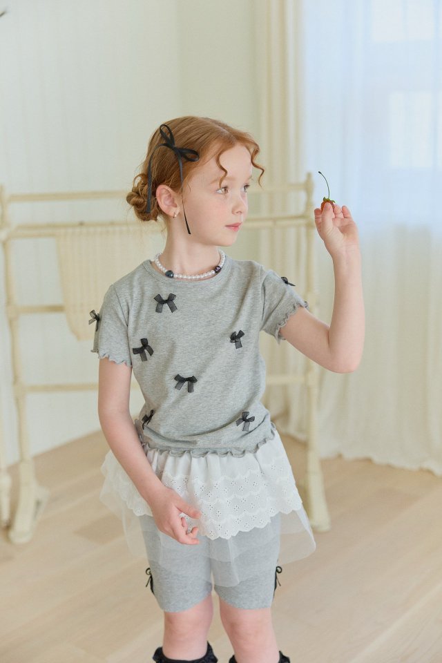 Berry Berry - Korean Children Fashion - #kidzfashiontrend - Ribbon Tee - 7
