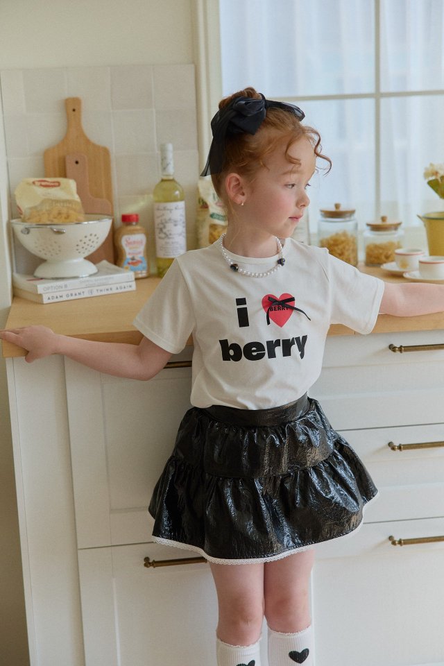 Berry Berry - Korean Children Fashion - #kidsstore - Alup Berry Tee - 4