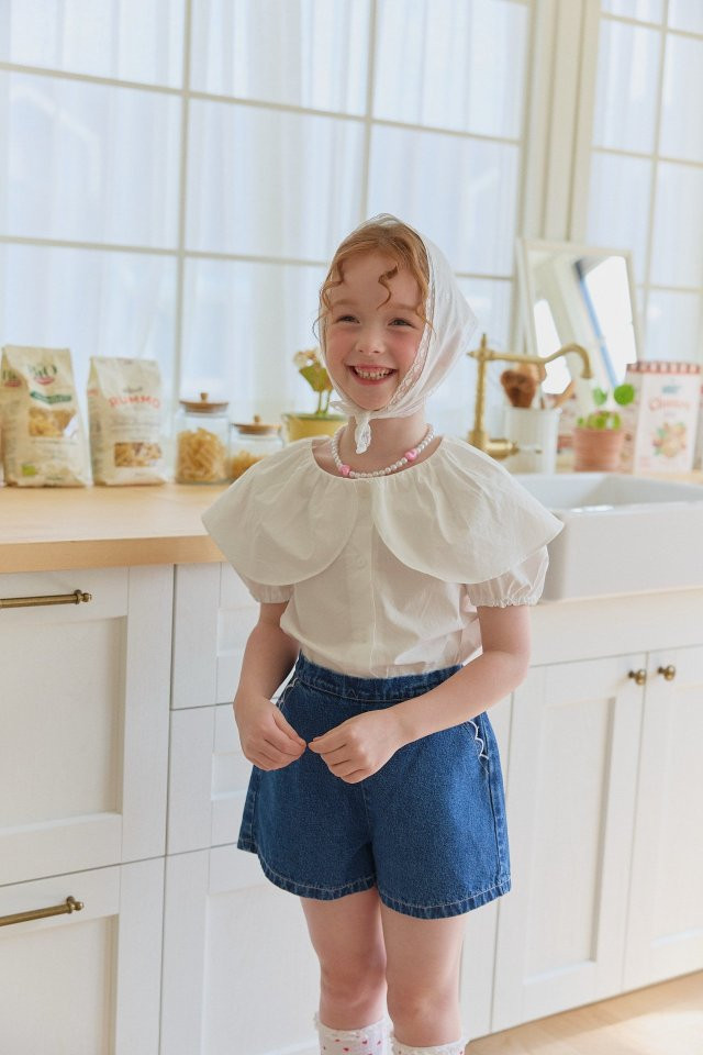 Berry Berry - Korean Children Fashion - #kidzfashiontrend - Cape Blouse