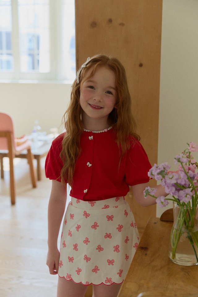 Berry Berry - Korean Children Fashion - #littlefashionista - Minky Skirt - 8
