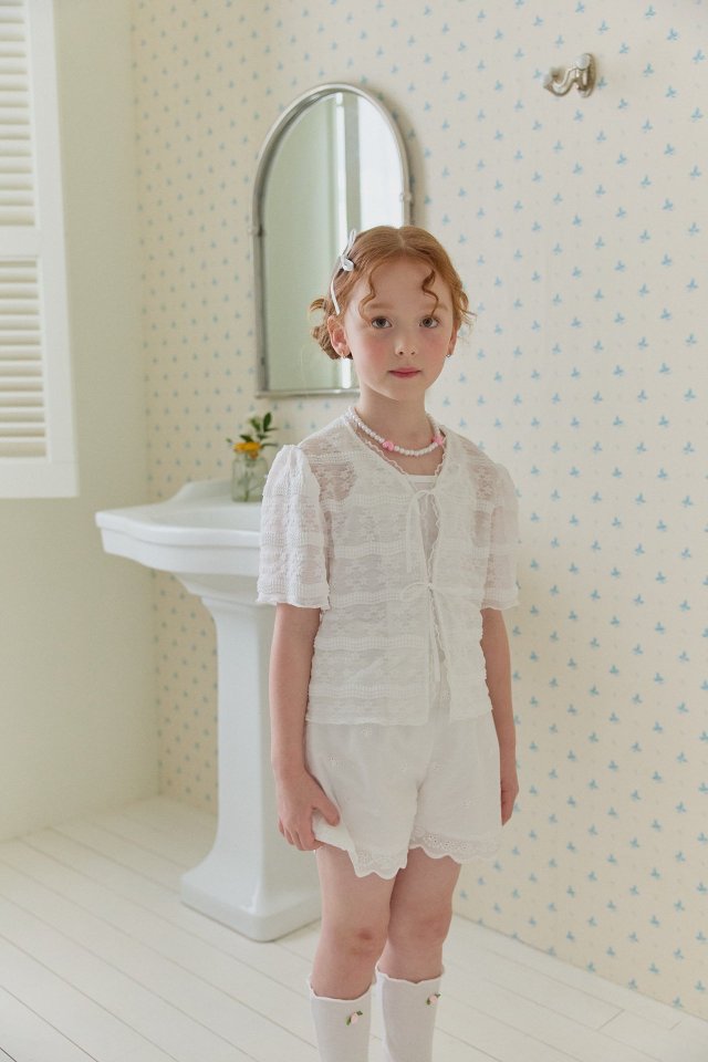 Berry Berry - Korean Children Fashion - #magicofchildhood - Mesh Cardigan Set - 4