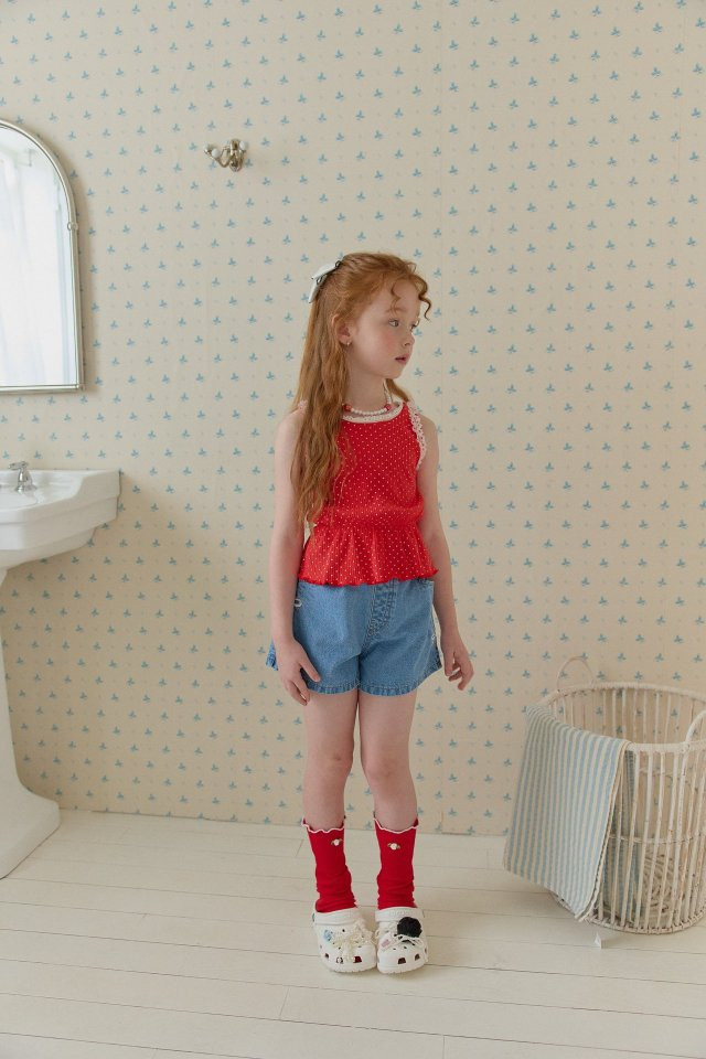 Berry Berry - Korean Children Fashion - #minifashionista - Mini Sleeveless Tee