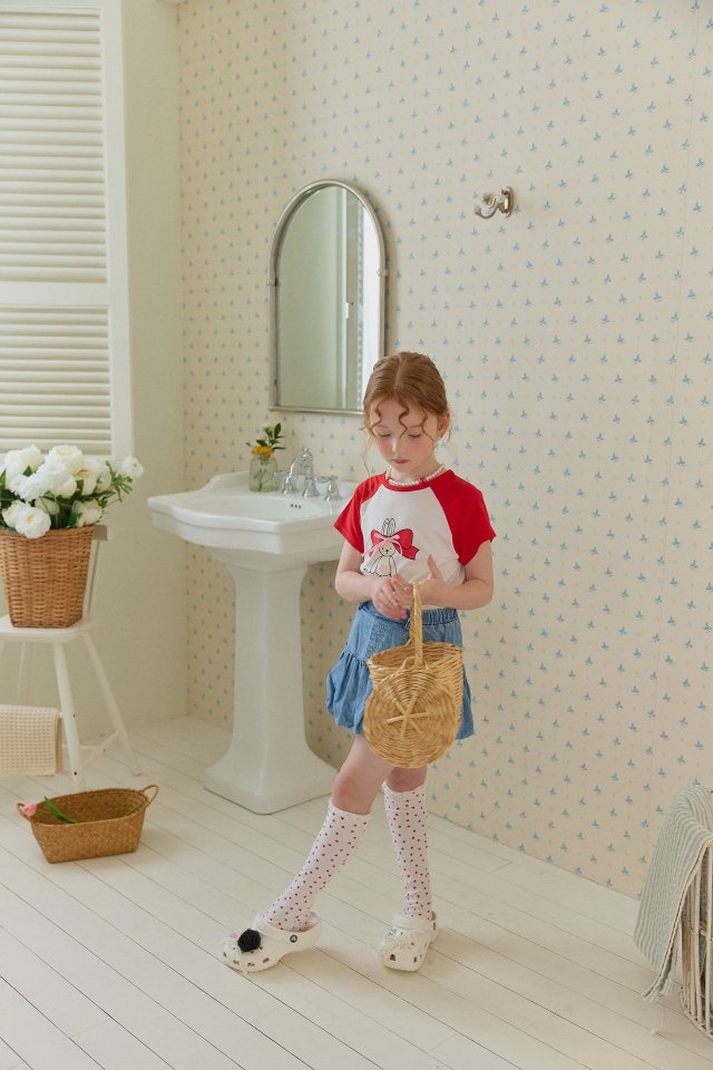 Berry Berry - Korean Children Fashion - #minifashionista - Rabbit Raglan Tee - 4