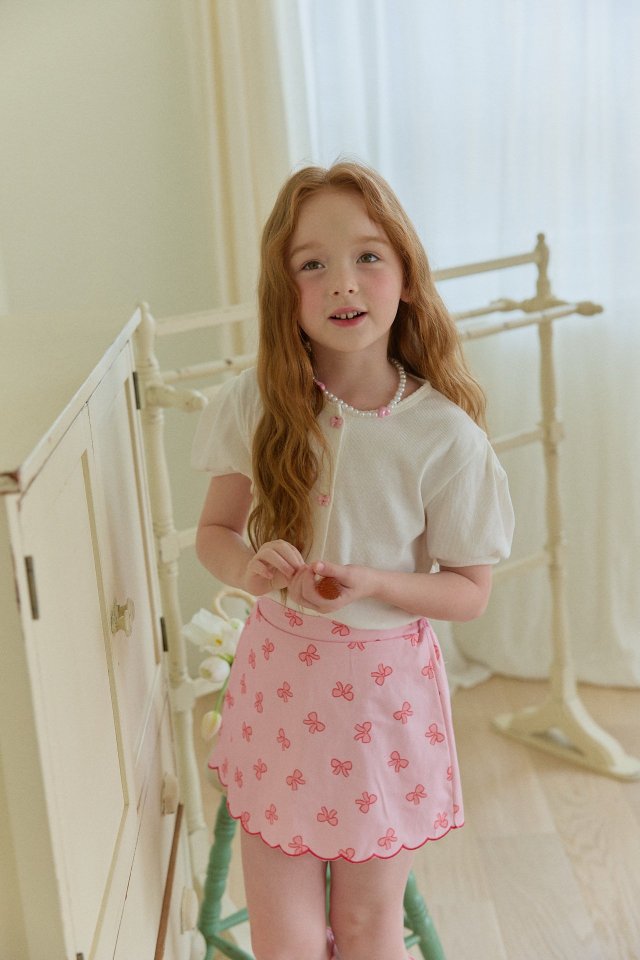 Ribbon Button Cardigan by Berry Berry for Child - view 11