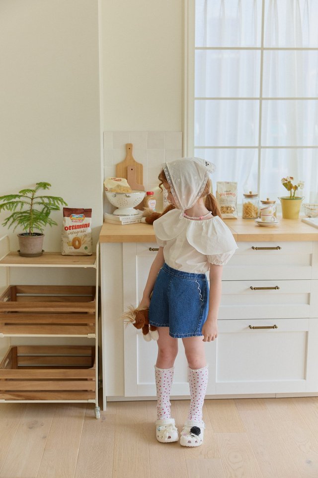 Berry Berry - Korean Children Fashion - #prettylittlegirls - Cape Blouse - 6