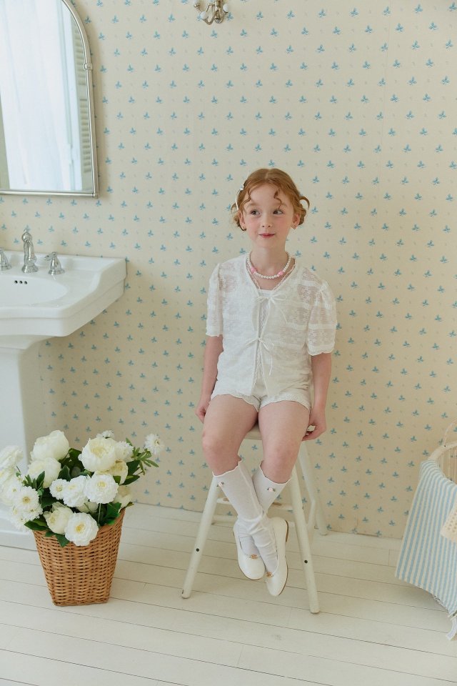 Berry Berry - Korean Children Fashion - #prettylittlegirls - Mesh Cardigan Set - 5
