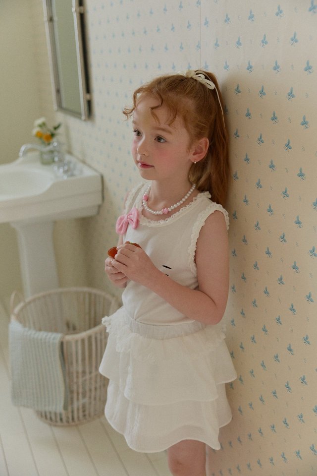 Berry Berry - Korean Children Fashion - #minifashionista - Ribbon Cat Tee - 4