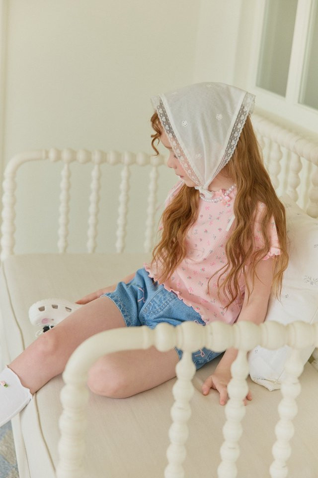 Berry Berry - Korean Children Fashion - #todddlerfashion - Rose Lovely Tee