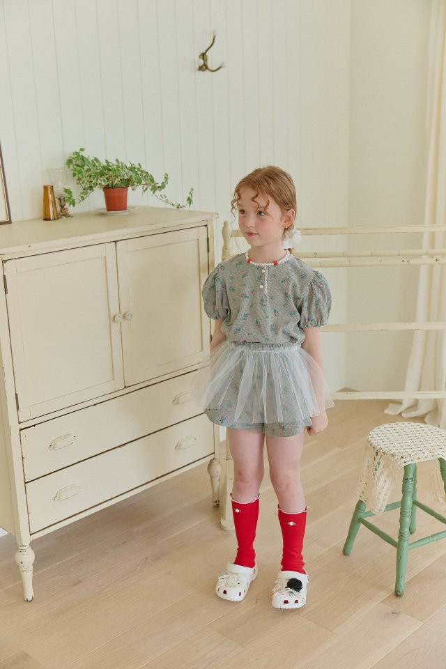 Berry Berry - Korean Children Fashion - #todddlerfashion - Flower Set - 4