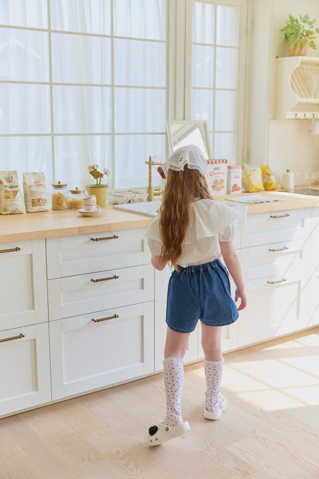 Berry Berry - Korean Children Fashion - #toddlerclothing - Pocket Denim Shorts - 3