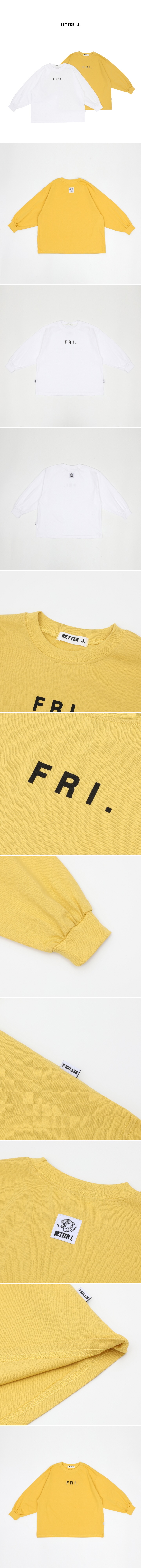 Better j - Korean Children Fashion - #childofig - Fry Loose Tee - 2