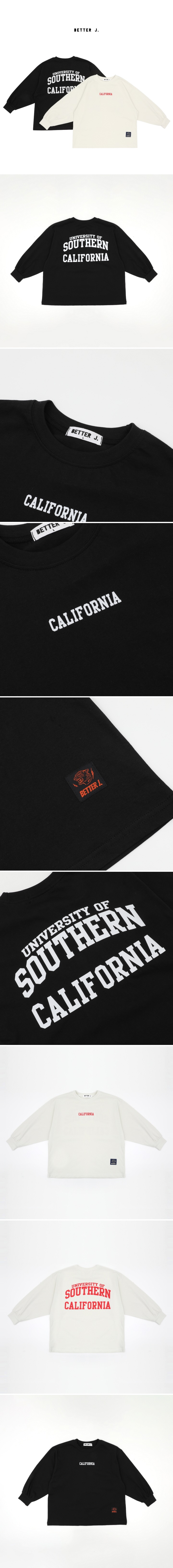 Better j - Korean Children Fashion - #designkidswear - California Boxy Tee - 2