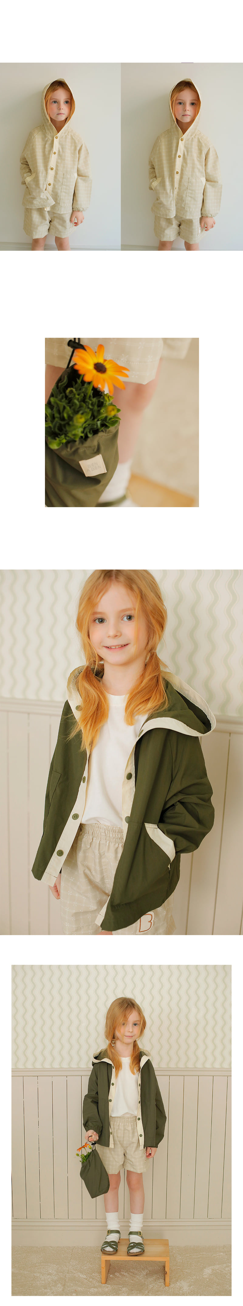 Bien A Bien - Korean Children Fashion - #designkidswear - Belina Windbreaker - 4