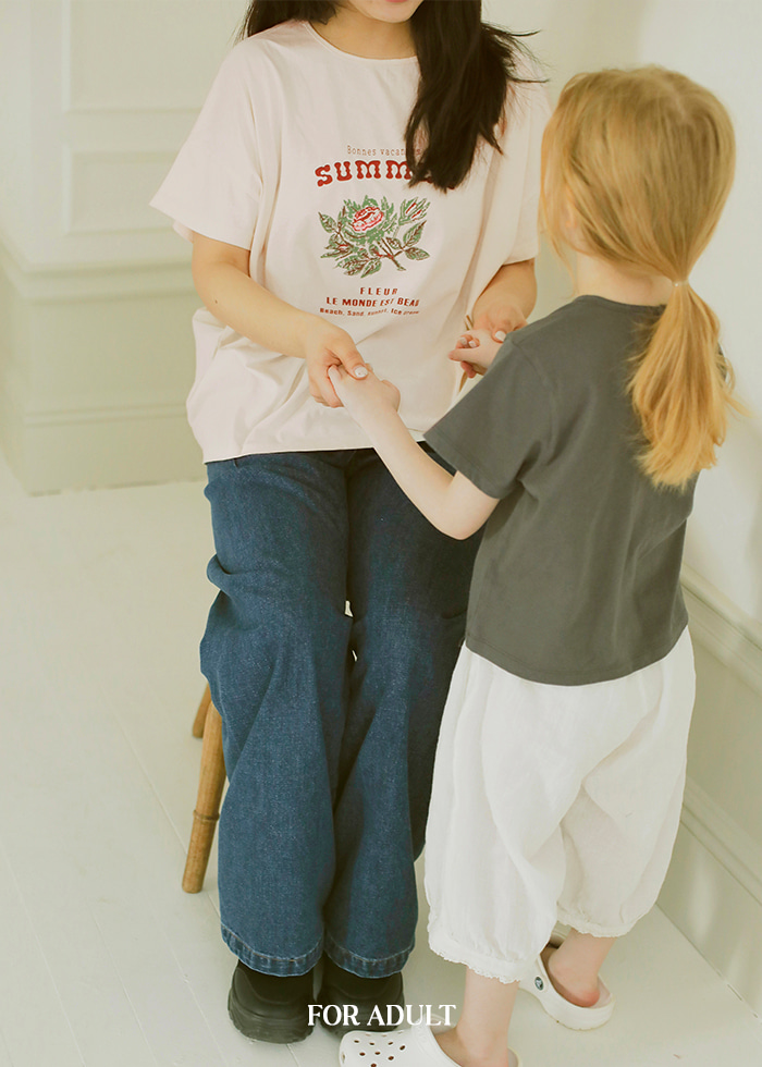 Bien A Bien - Korean Children Fashion - #discoveringself - Adult Bonness Tee - 2
