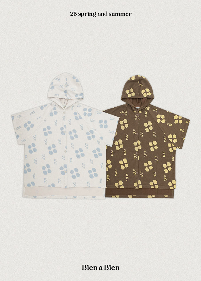 Bien A Bien - Korean Children Fashion - #fashionkids - Luna Hood Cover-up - 2