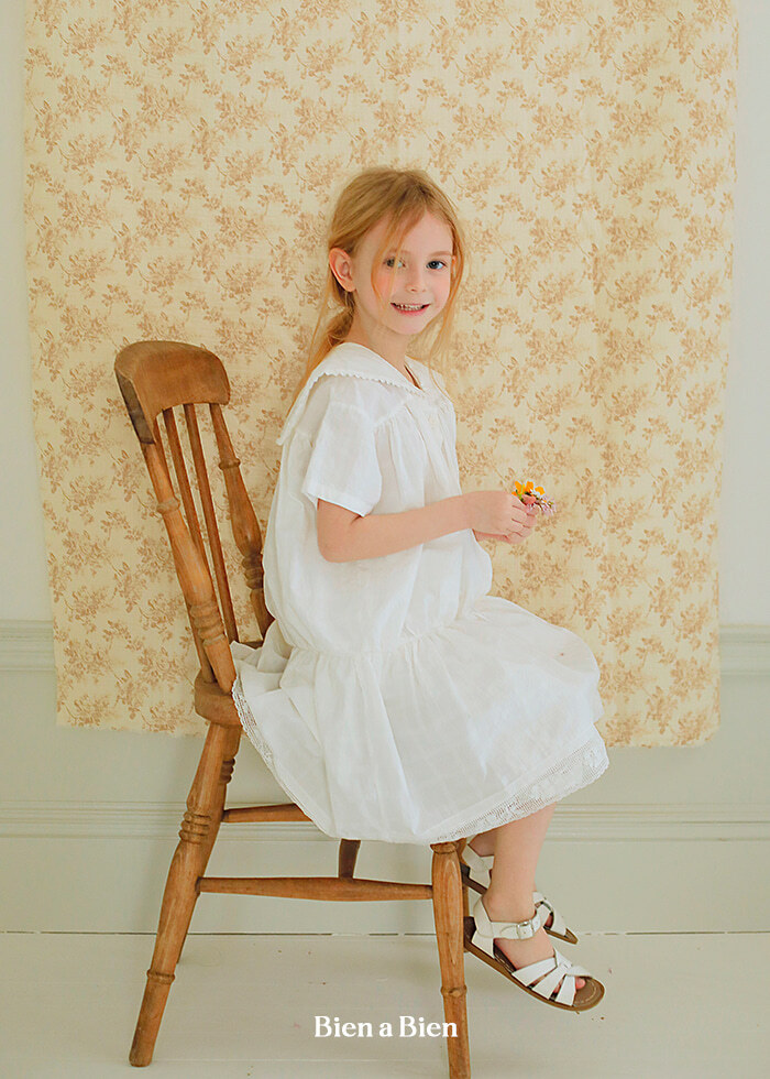 Bien A Bien - Korean Children Fashion - #fashionkids - Stille Sailor Dress - 2