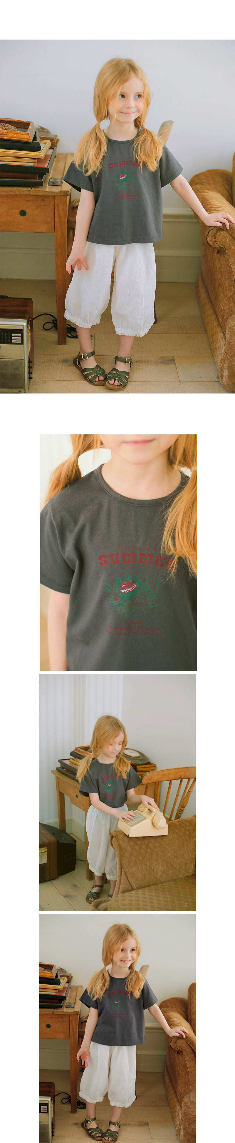 Bien A Bien - Korean Children Fashion - #kidsshorts - Bonness Tee - 5