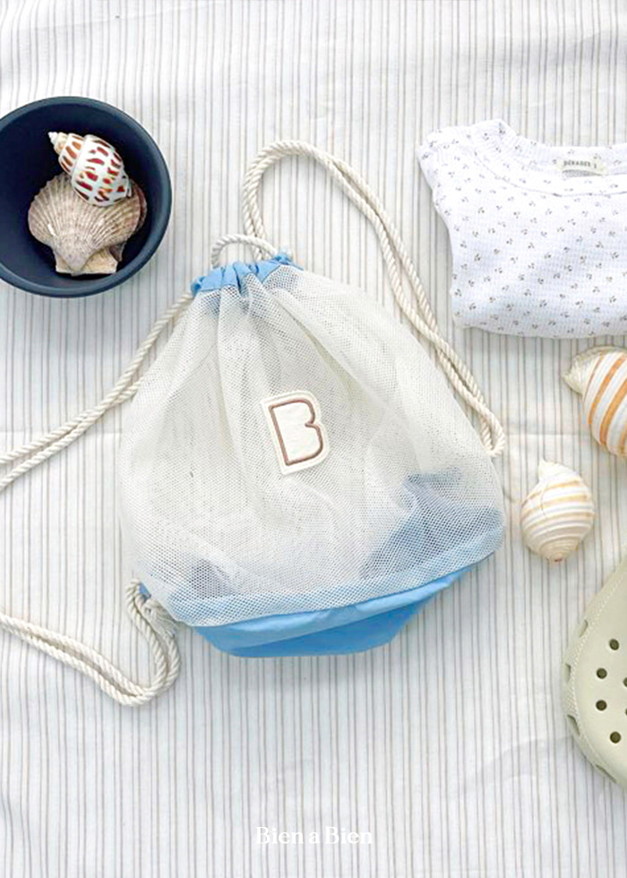 Bien A Bien - Korean Children Fashion - #kidsshorts - Lema Mesh Backpack - 2