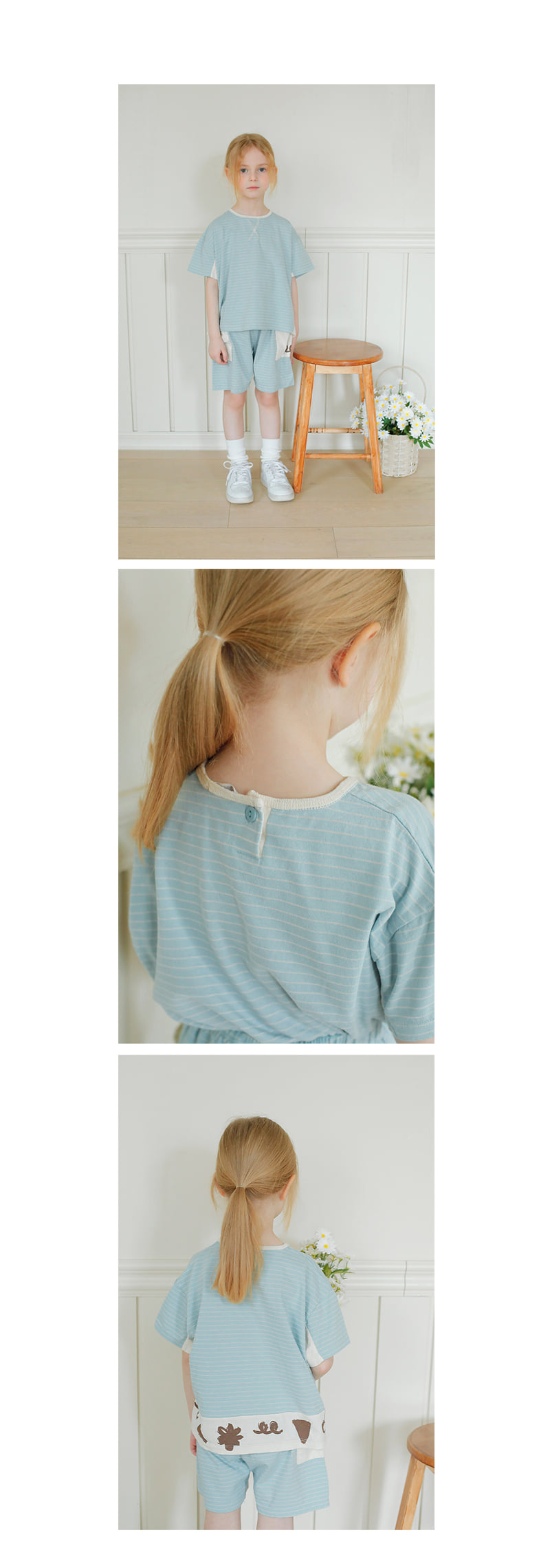 Bien A Bien - Korean Children Fashion - #kidsshorts - Nuas Tee - 5